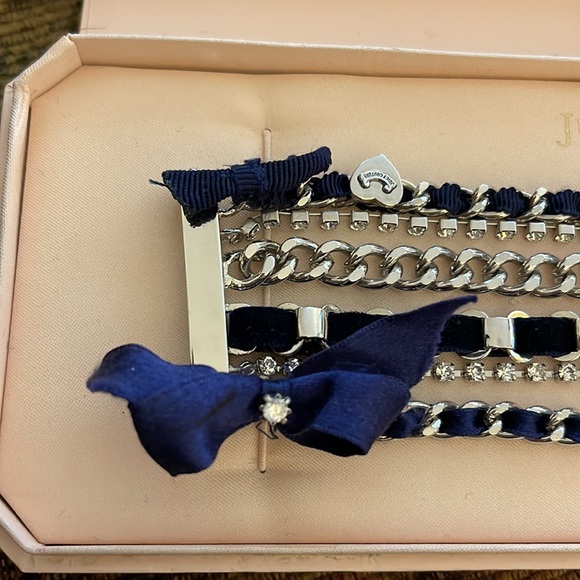 Extremely rare Juicy Couture circa 2010 multi chain magnetic clasp bracelet - Picture 2 of 10